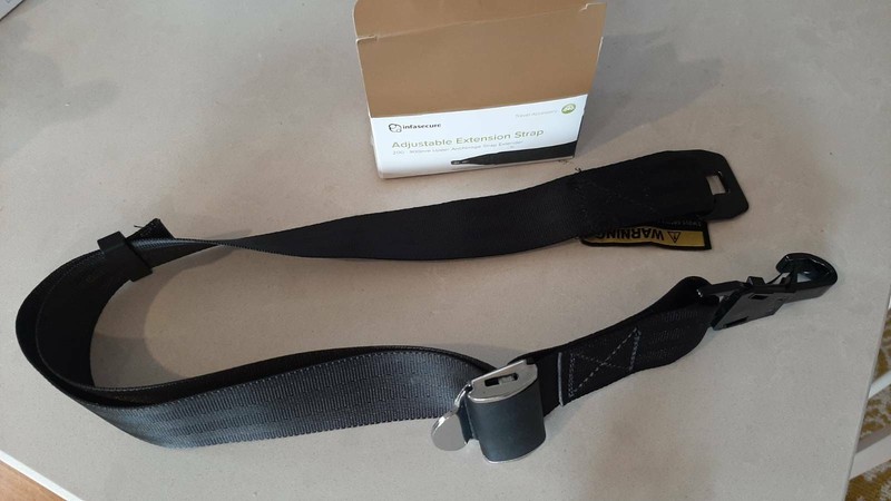 infasecure adjustable extension strap